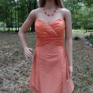 EUC Woman's "B2" strapless cocktail dress